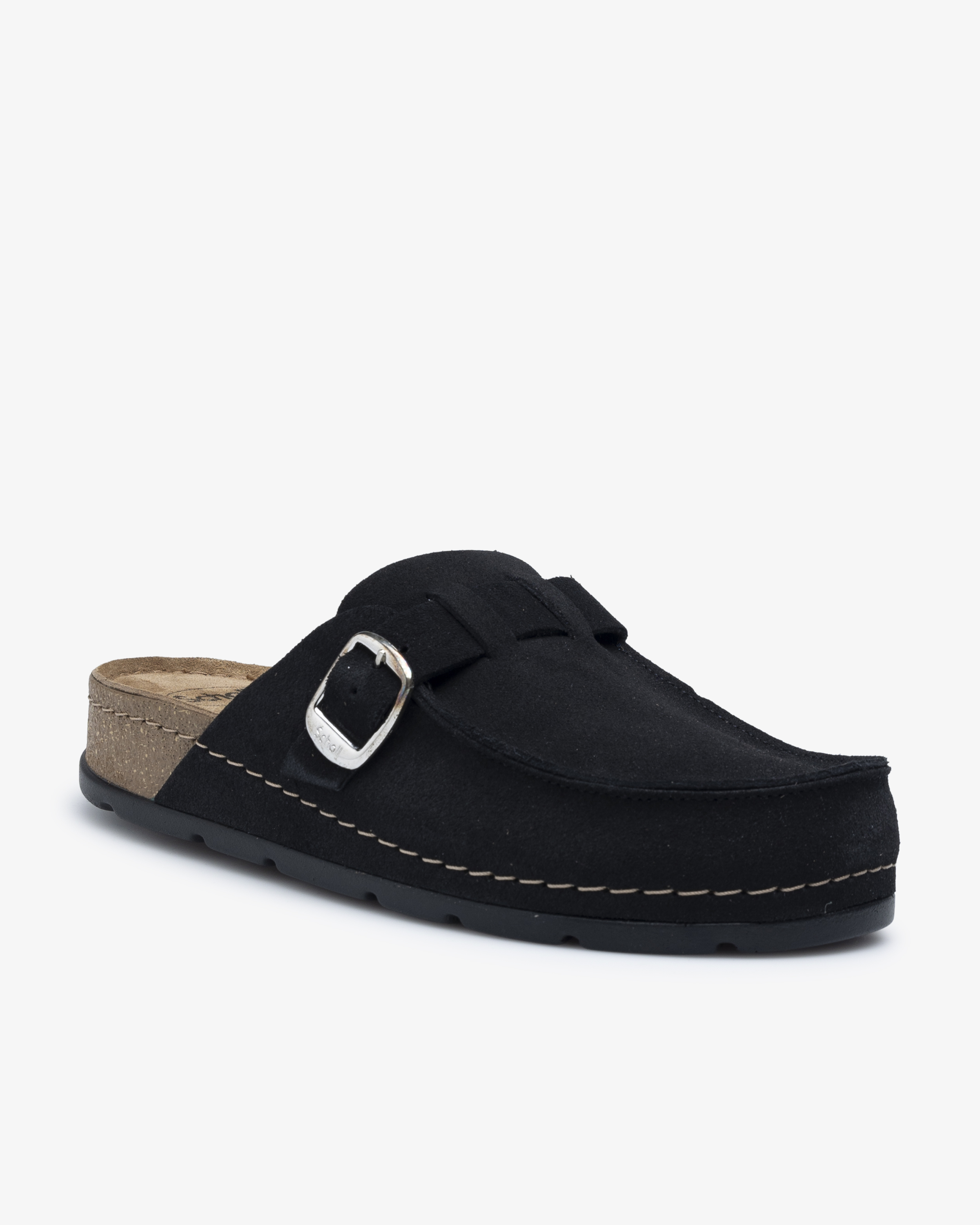 Scholl Bora Moccasin Sort