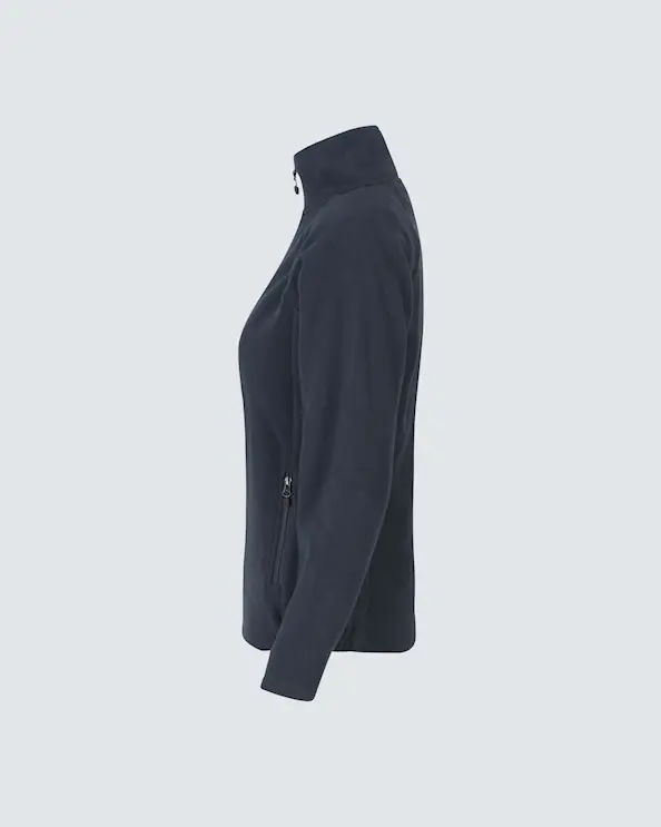 ID Identity Cardigan Microfleece Dam Marinblå