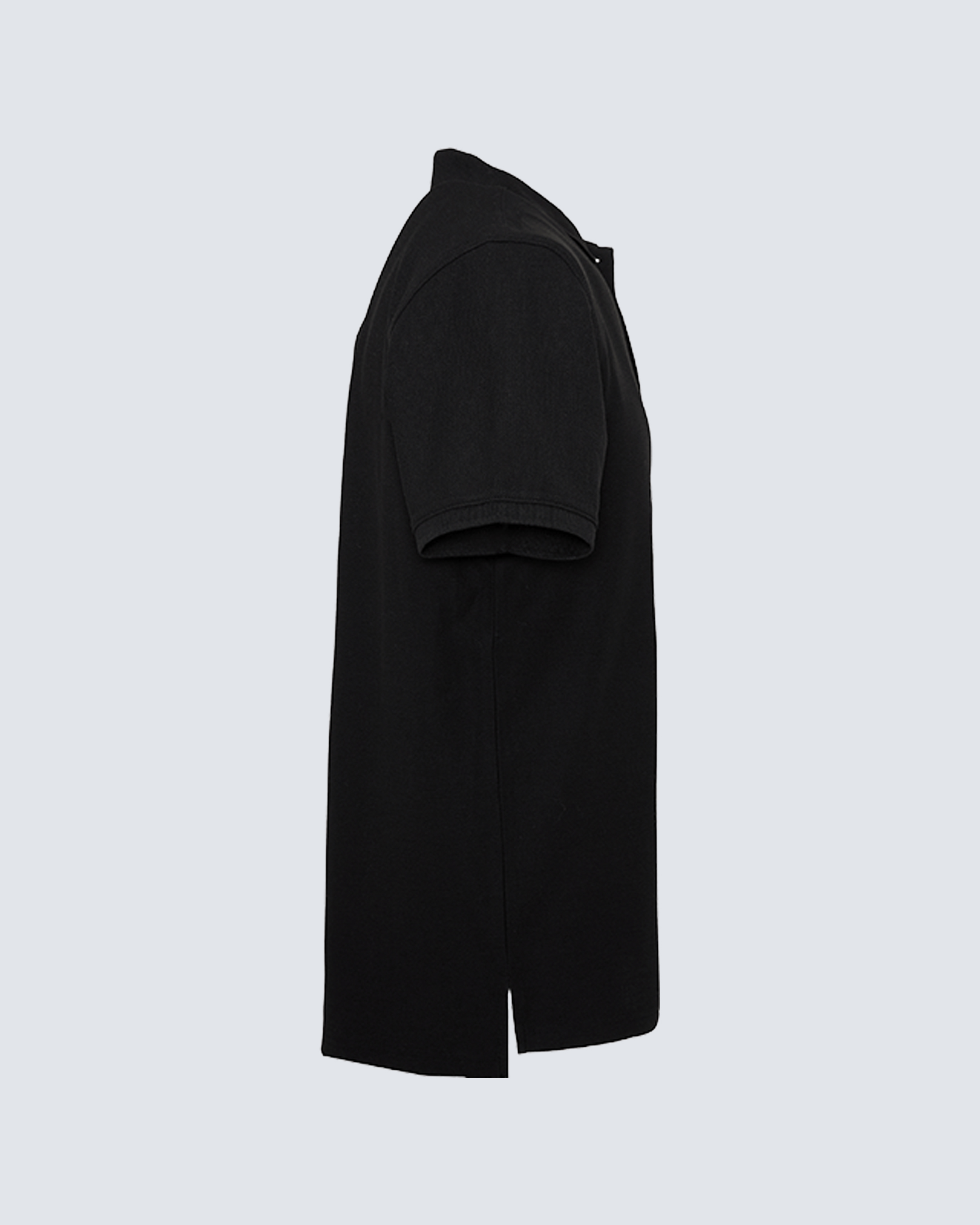 Texstar Classic Piké Herr Svart