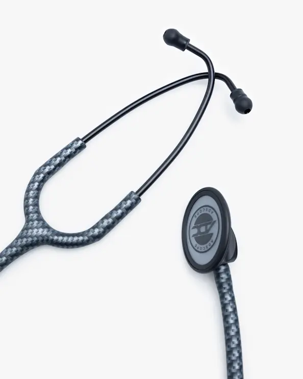 ADC Clinician Stetoskooppi 615 Musta Kuvioitu Spec