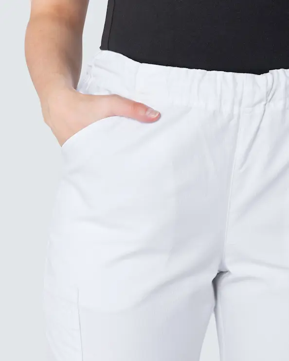 South West Työhousut Unisex, valkoinen