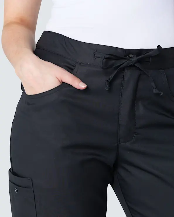 Segers Musta Housut Tencel Unisex