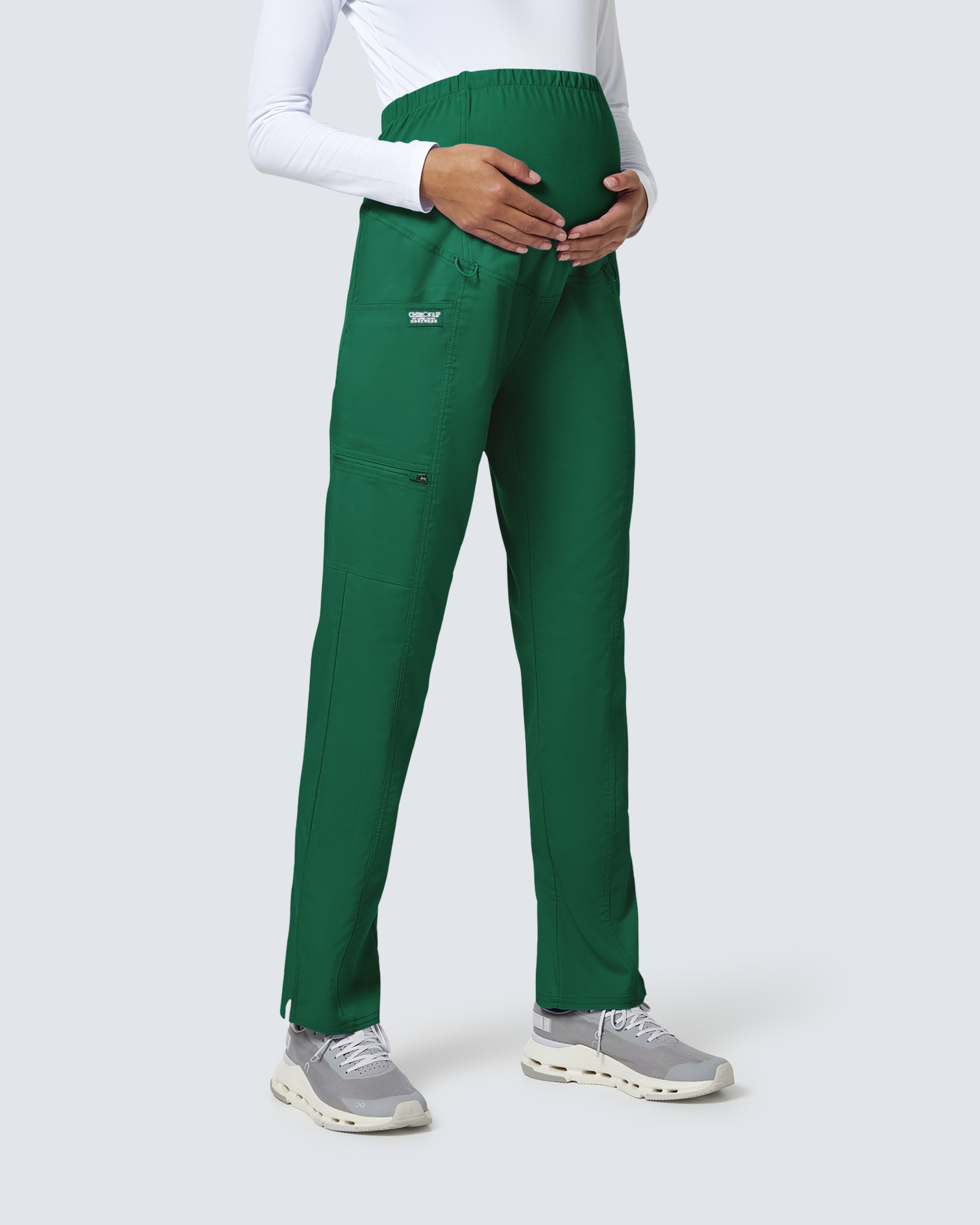 Cherokee Revolution Maternity Bukse WWE155 Mørkegrønn