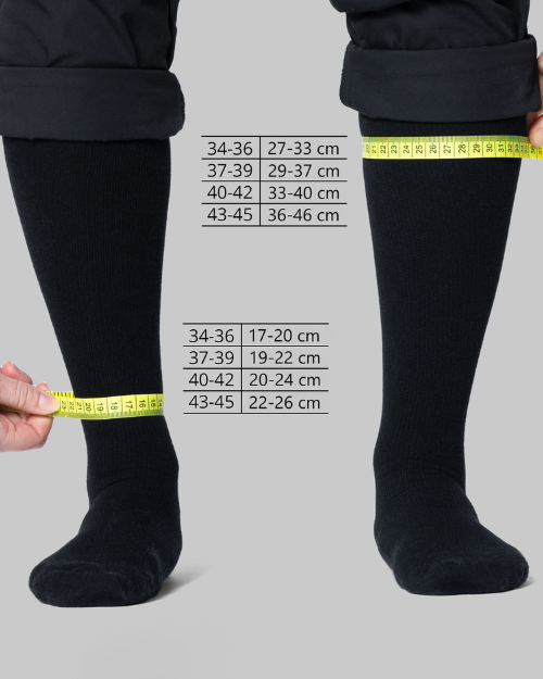 Stödstrumpor Hedvig/Hani Bambu Vit 3-pack