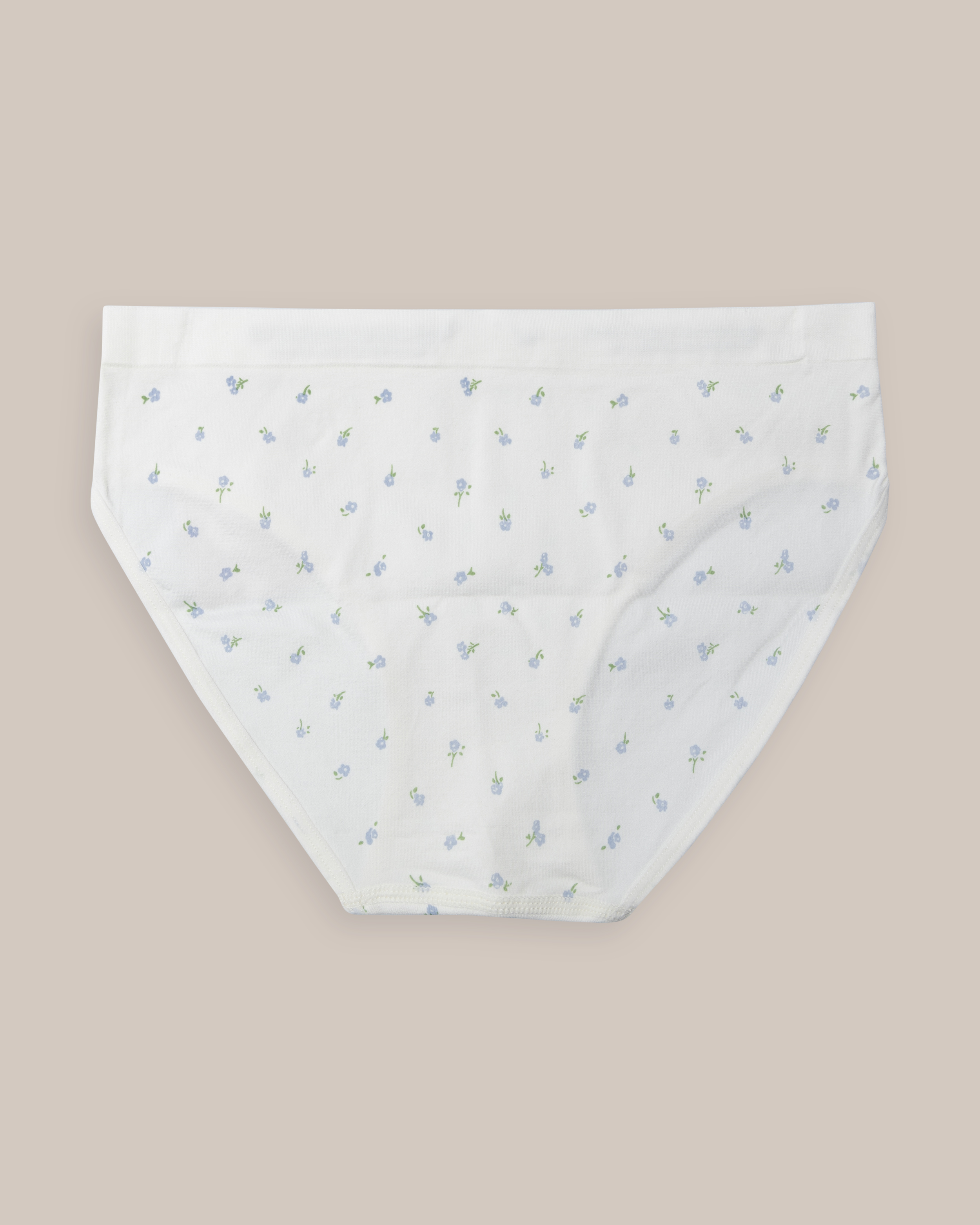 Seamless Truse Jonna Småblomstret Hvit