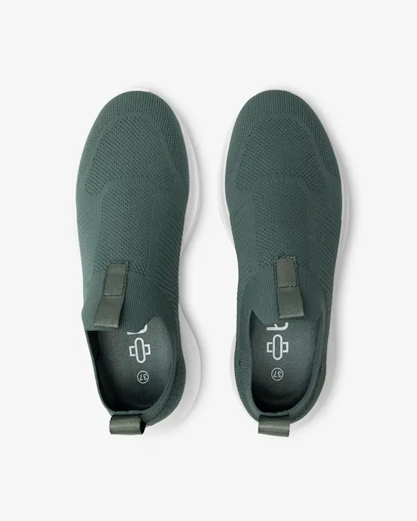 Beez Remedy Slip-on Olivgrön