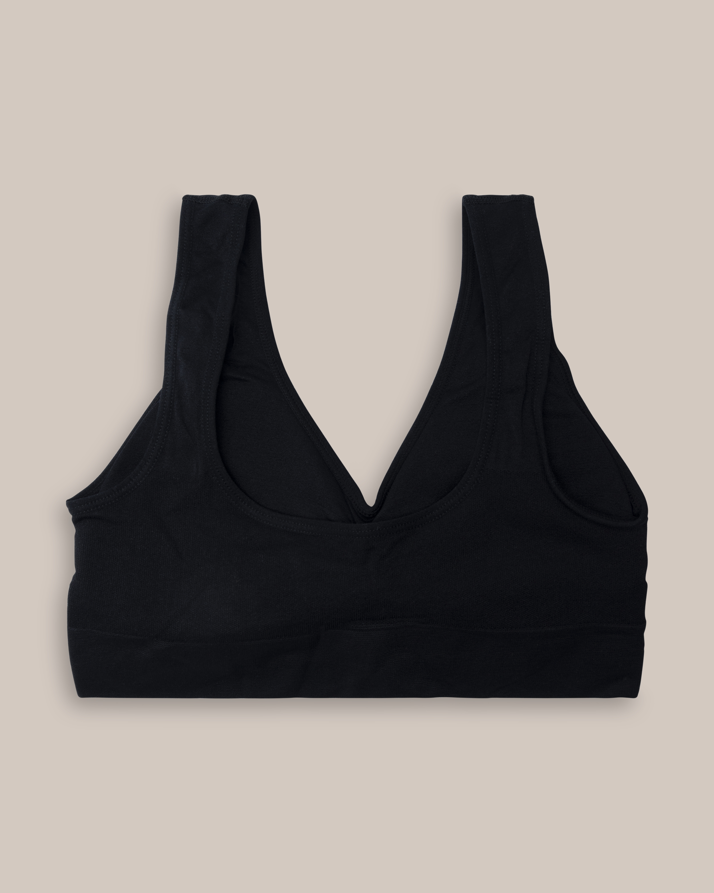 Seamless Top Marie udtageligt indlæg Sort