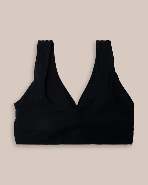 Seamless top Marie avtagbare innlegg Sort