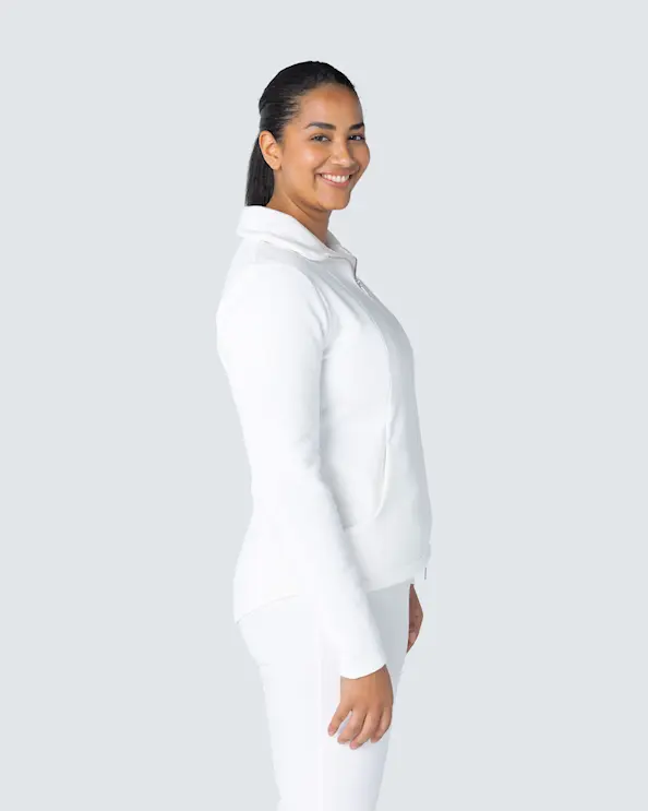 WAW Ladies Sweatshirt Natural White
