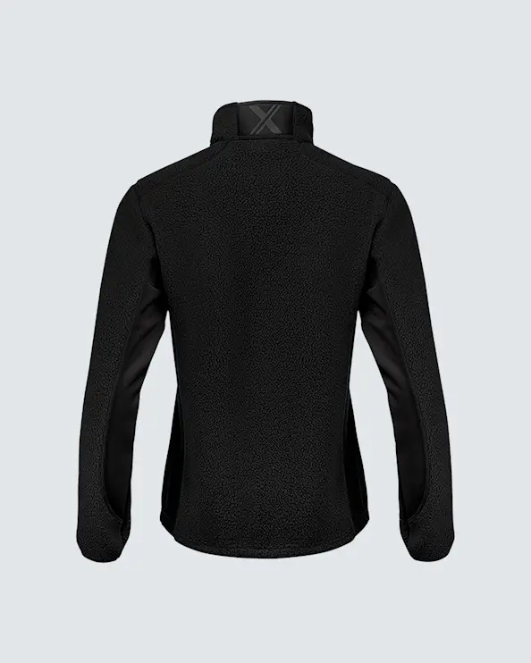 Texstar Pile Fleecejakke Women Svart