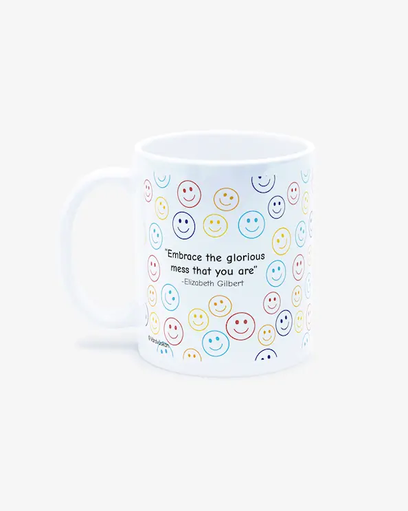 Krus Confetti smiles Hvid