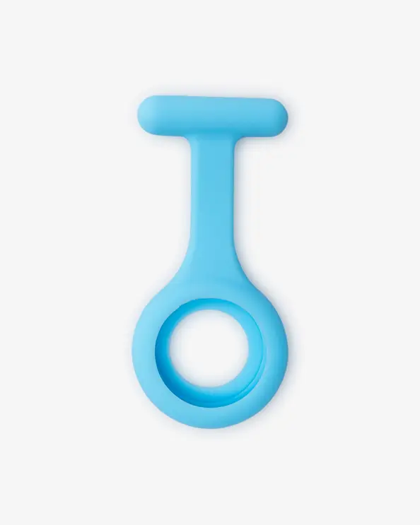 Etui av silikon Isblå