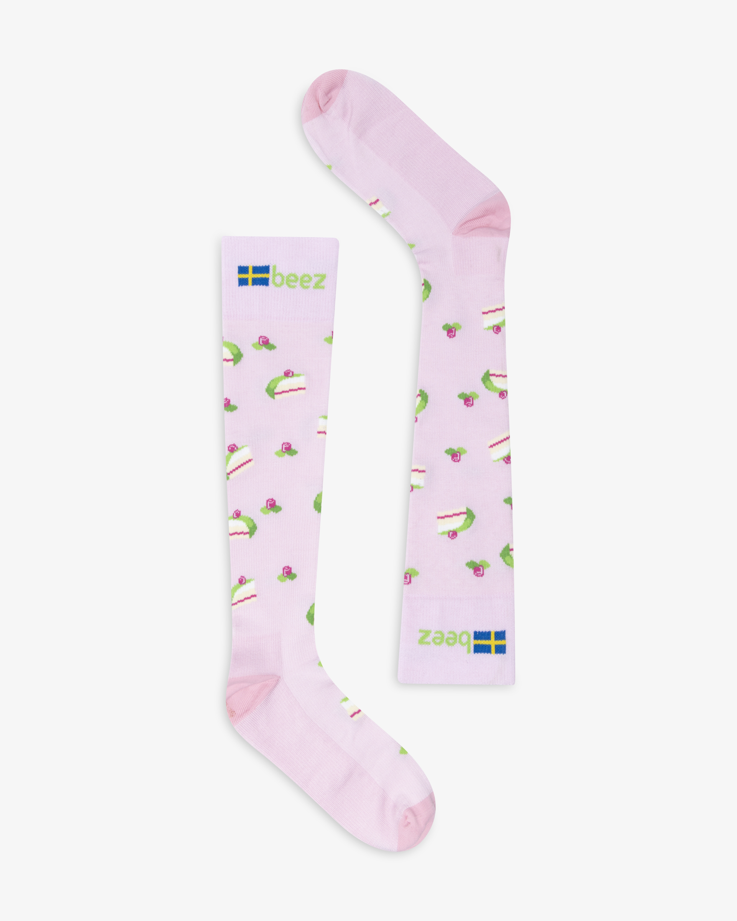 Beez Støttestrømpe Estelle Lyserød
