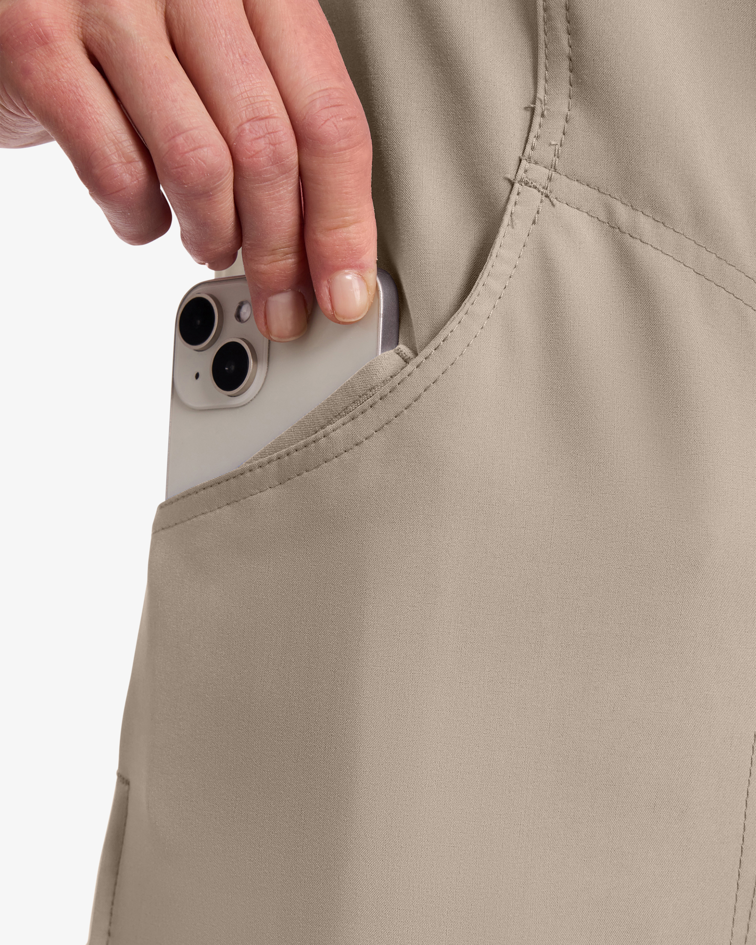 Infinity Mock Wrap Top CKE2625A Khaki