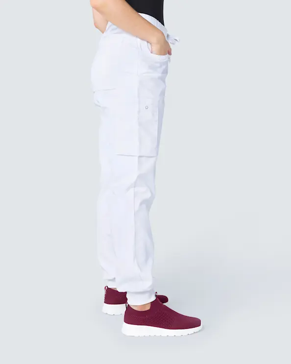 Segers Vit Byxa Tencel Unisex