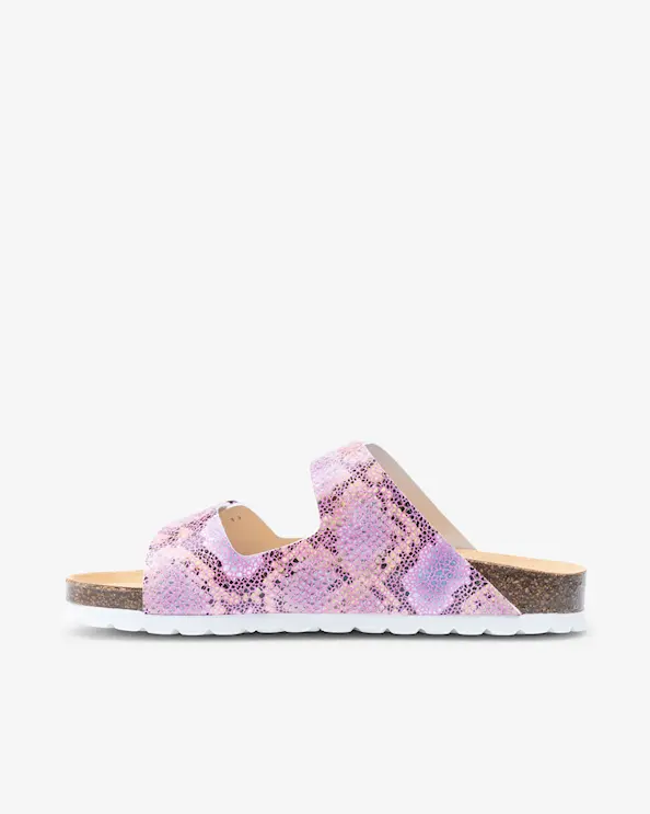 Beez Santé Pink Snake Arbejdssandal