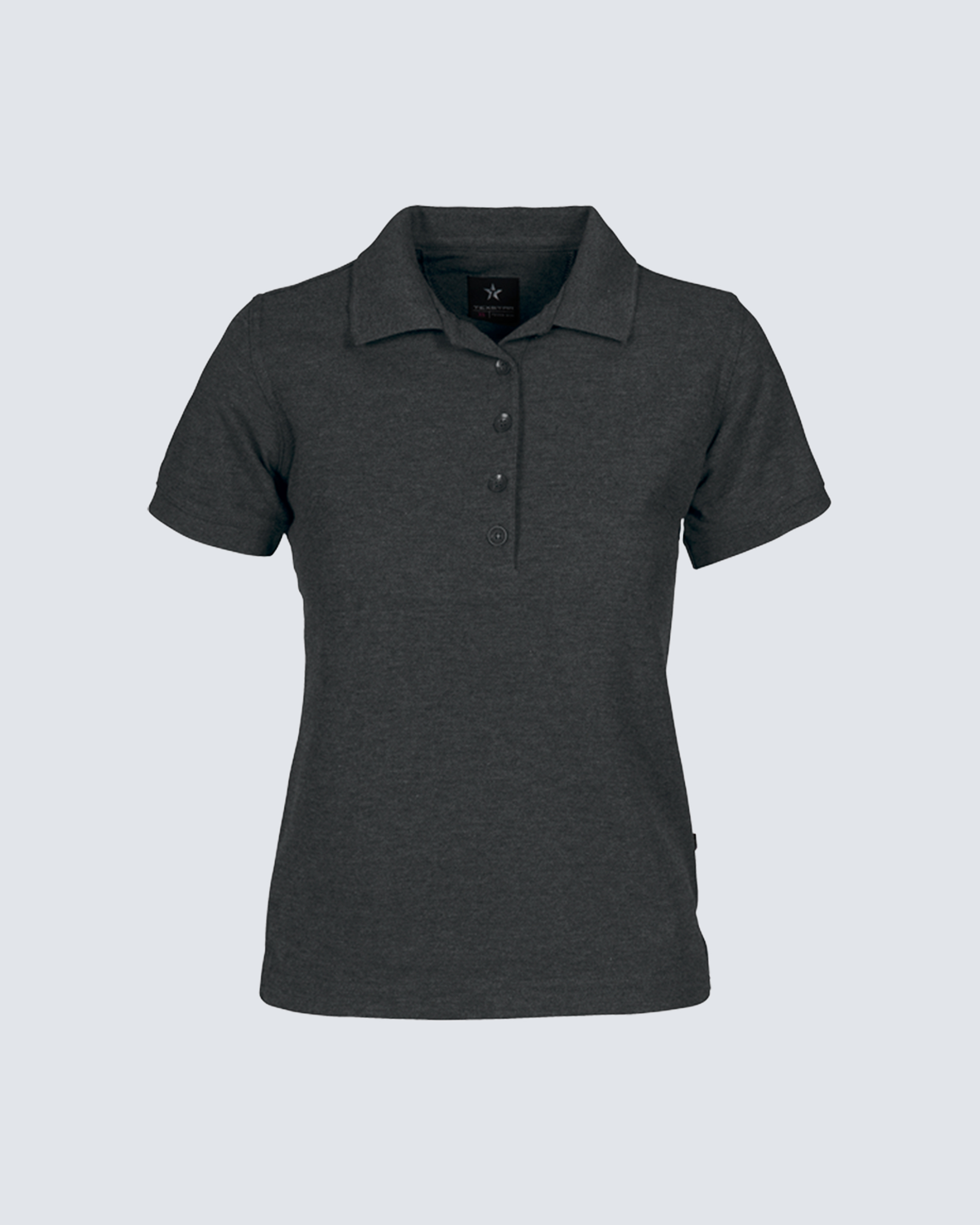 Texstar Classic Piké Dam Antracit