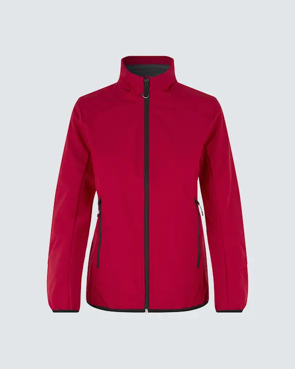ID Identity Core Softshelljacke Damen Rot