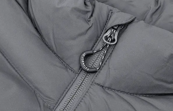 ID Identity Vadderad Herrjacka Grå