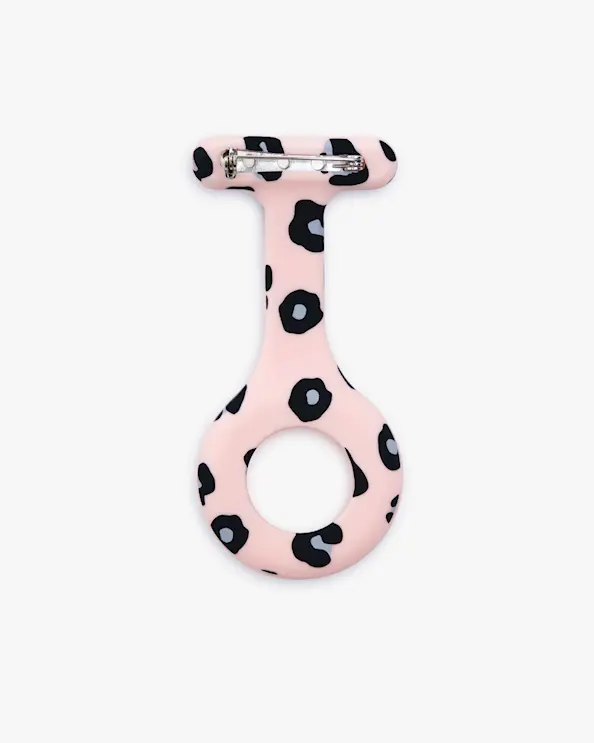 Valencia Rosa Leopard Silikonskal