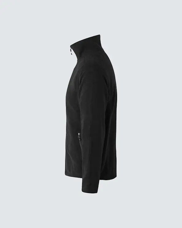ID Identity Cardigan Microfleece Herr Svart