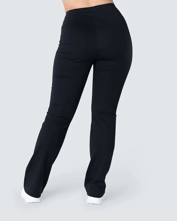 South West Tyra Svarta Leggings med Bootcut Dam