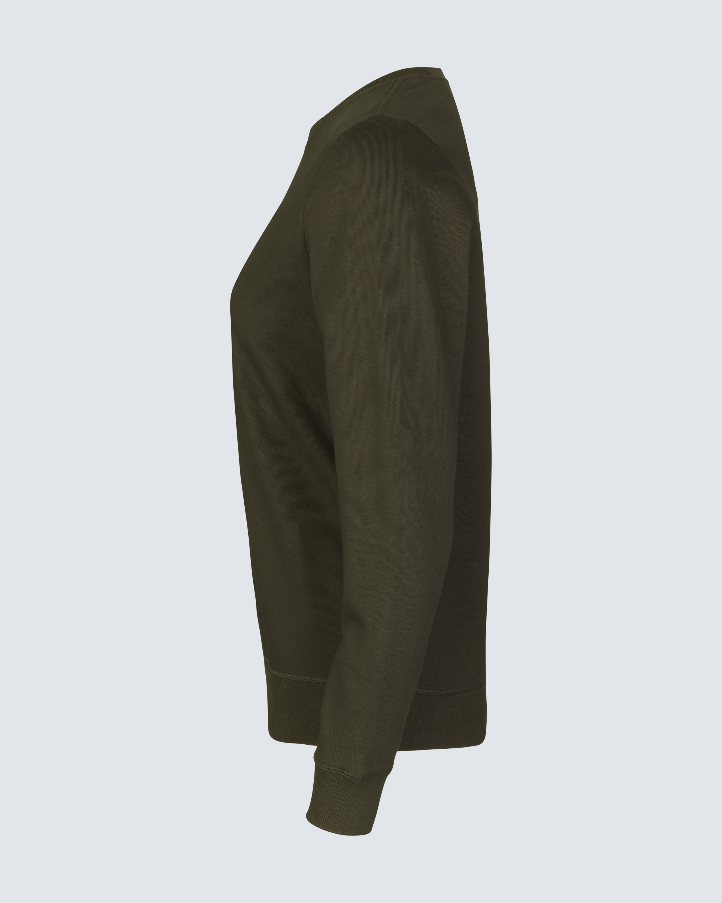 ID Identity Sweatshirt 0683 Dame Olivengrøn