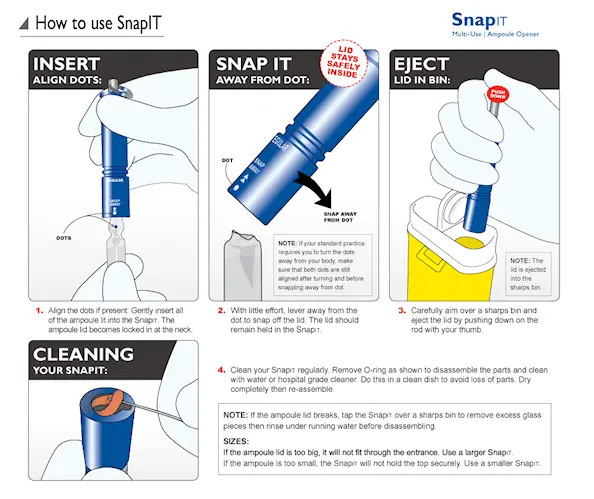 SnapIT Trolley Large Rød Ampulleåpne