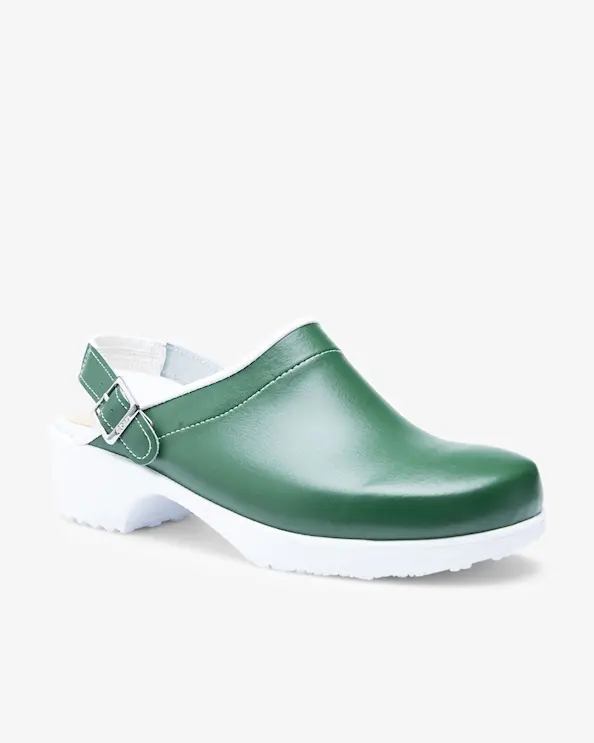 Beez Klassisk Arbetssko Grön