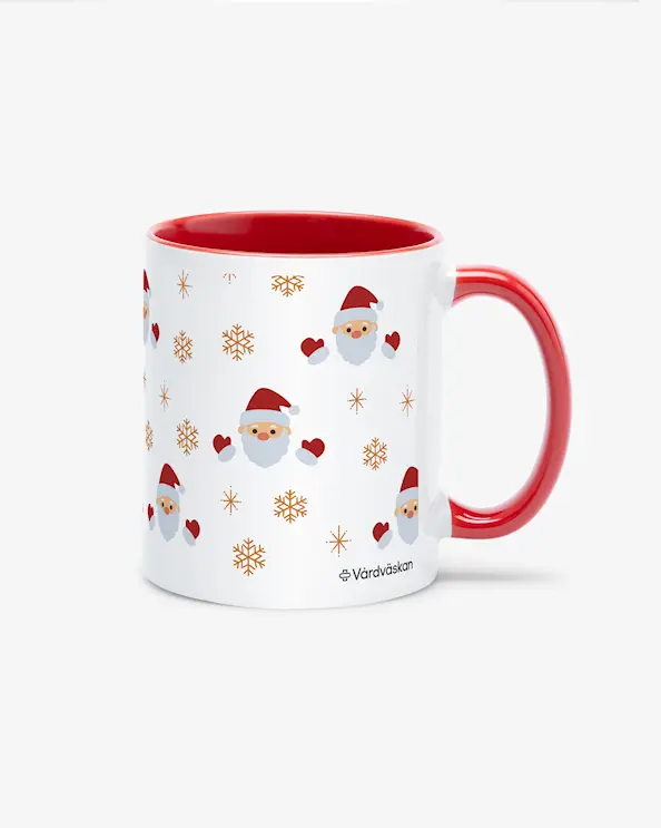 Krus Jolly Santa Rød