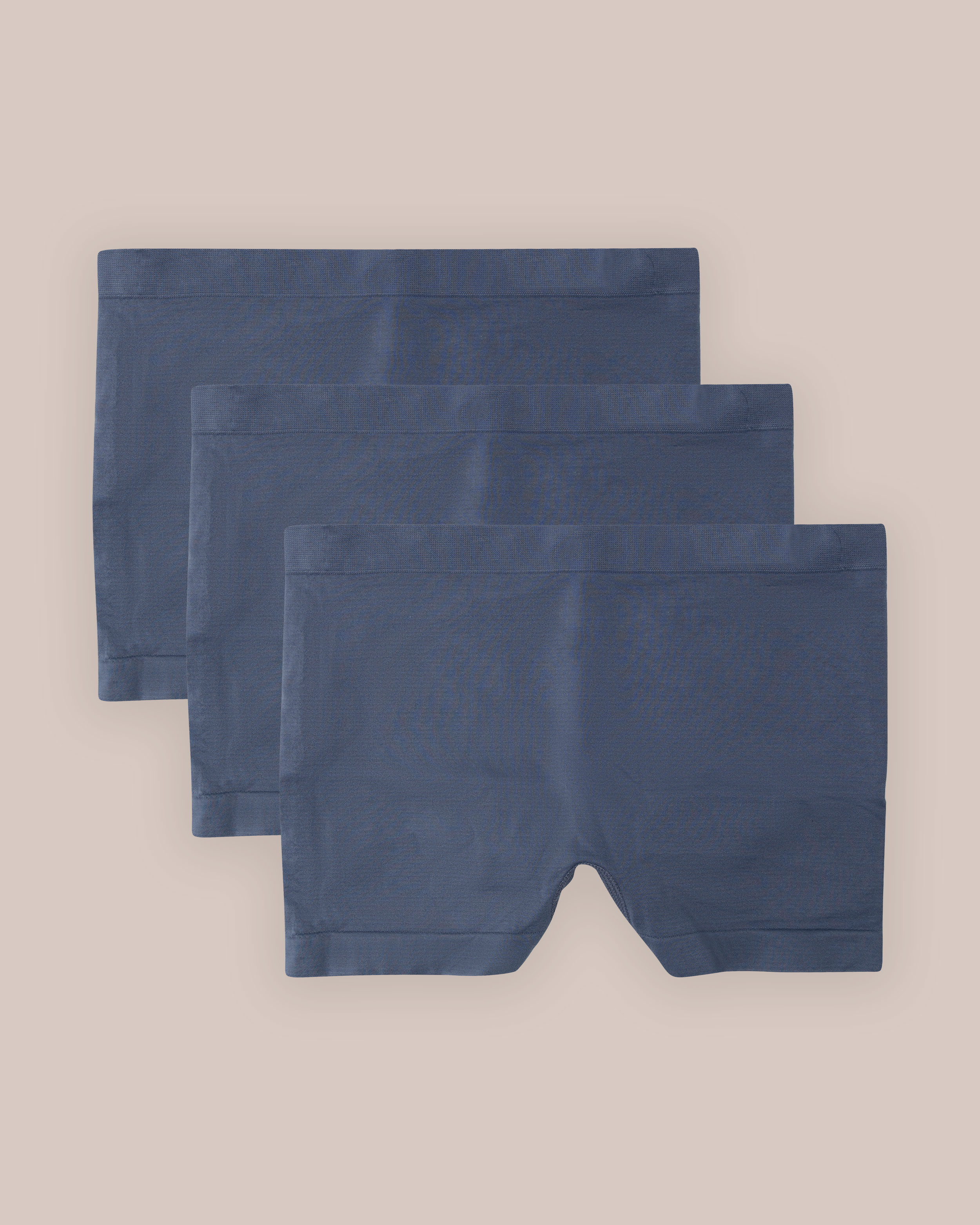 Seamless Boxertruse Marie Blå 3-pakning