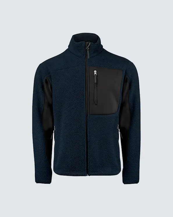 Texstar Pile Fleece Jacka Herr Marin