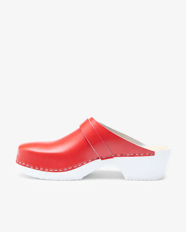 Beez Traditionell Rød Arbejdssko Herre