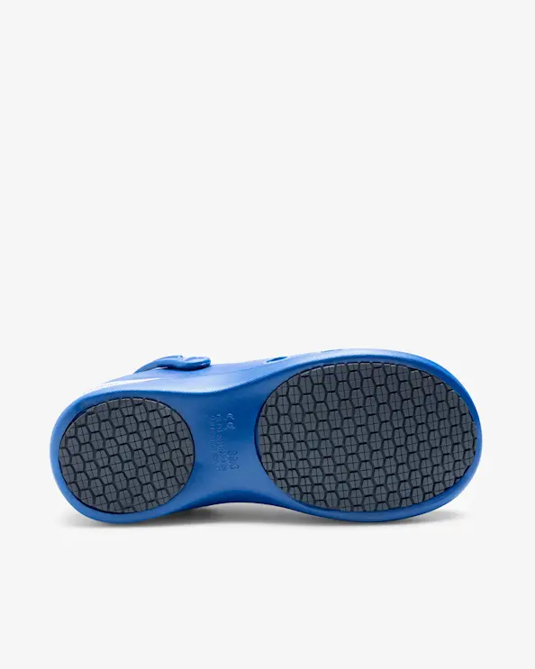Toffeln Aktivklog Slip-on ESD Hygiensko Blå