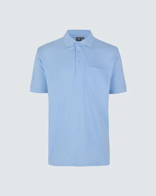 PRO Wear piké med lommer til herrer Lyseblå