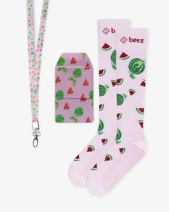 Støttestrømper Kit Vannmelon