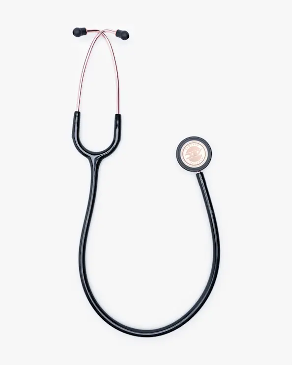ADC Clinician Stetoskop 603 Svart/Roséguld