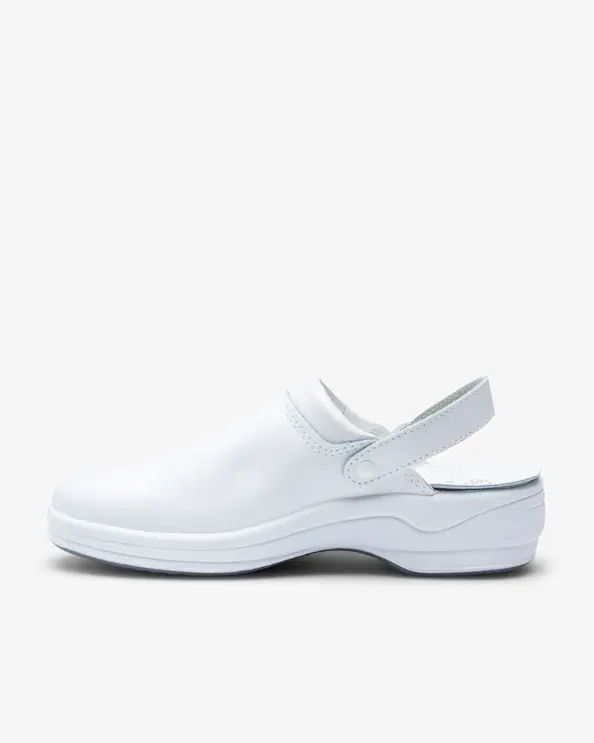 Scholl New Bonus Slip-on Arbetssko Vit