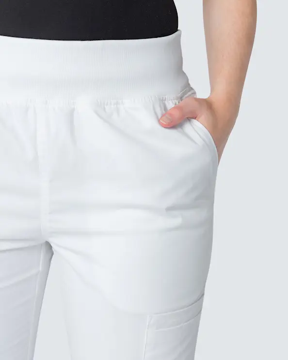 WAW Adeline Easy Pant Unisex Natural White