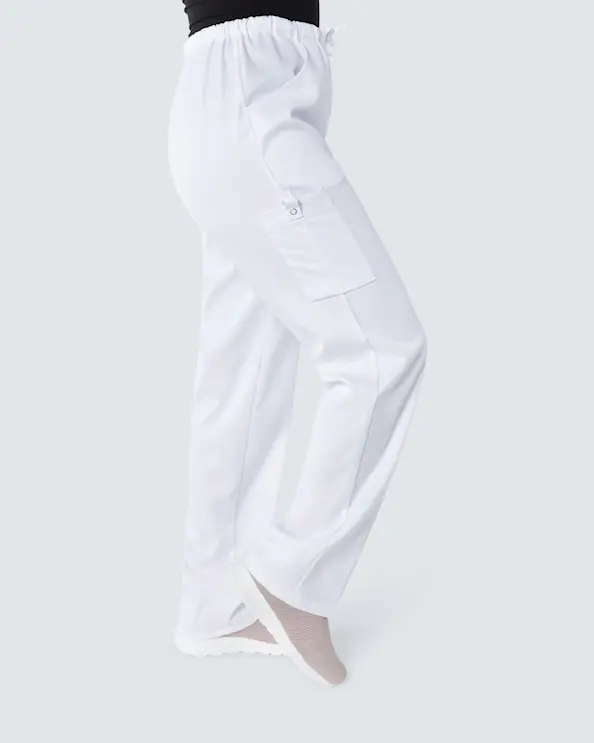 Nybo Charisma Premium Vit Byxa Tencel Unisex