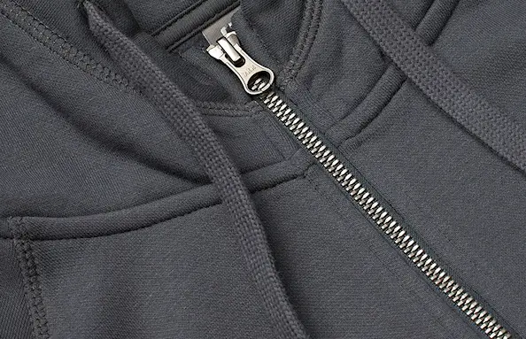 ID Identity Core Hoodie Zip Dam Graphite