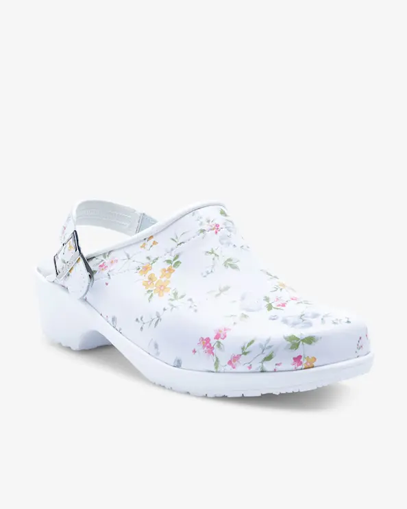 Beez Klassisk Arbetssko Floral