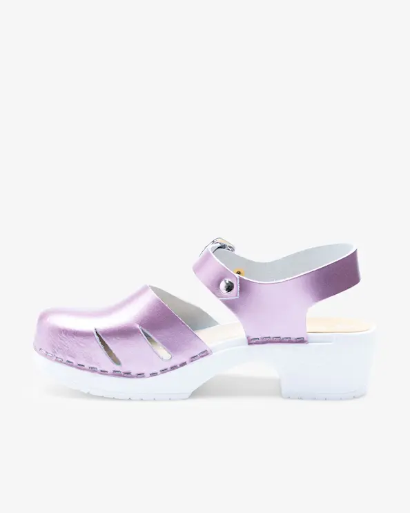 Beez Très Chic Roosa Metallic Työkengät