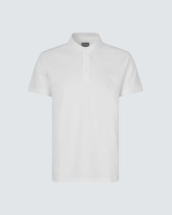 Geyser Polo Shirt Funktion Mænd Hvid