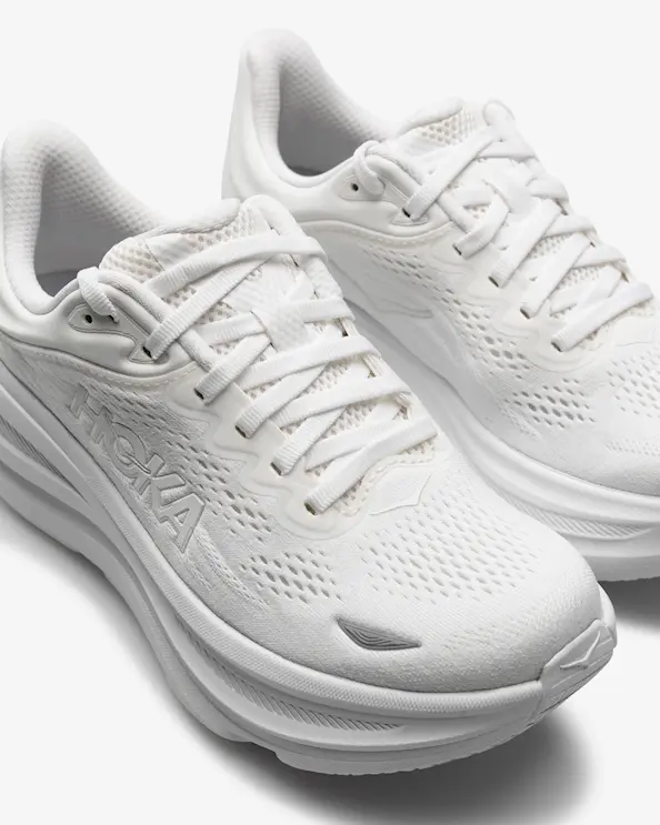 Hoka W Bondi 9 Joggesko White