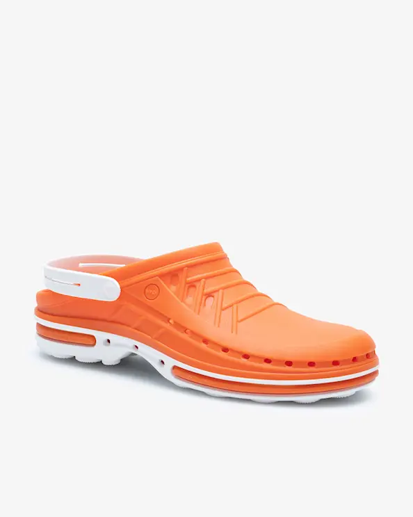 Wock Clog Orange w/ Strap Hygieniakenkä