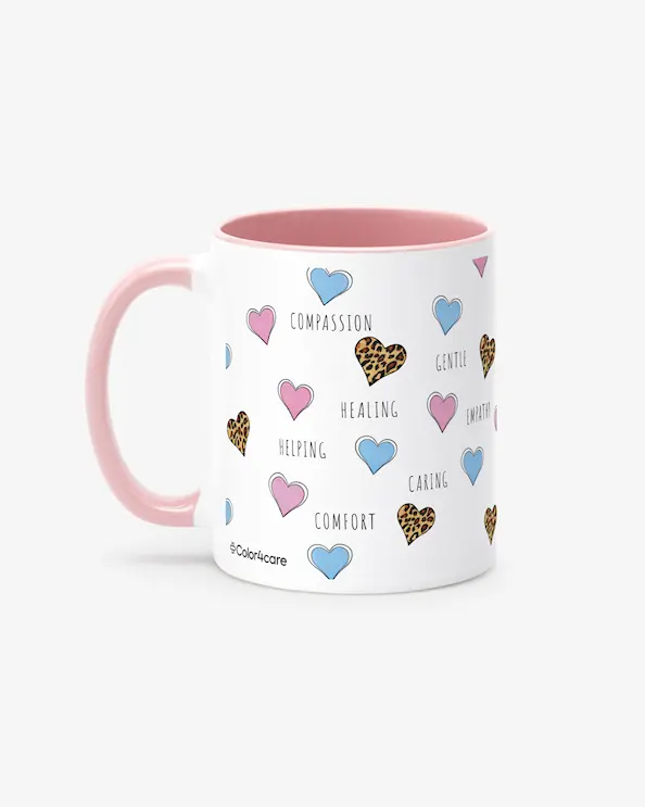 Muki Kind Hearts Club Vaaleanpunainen