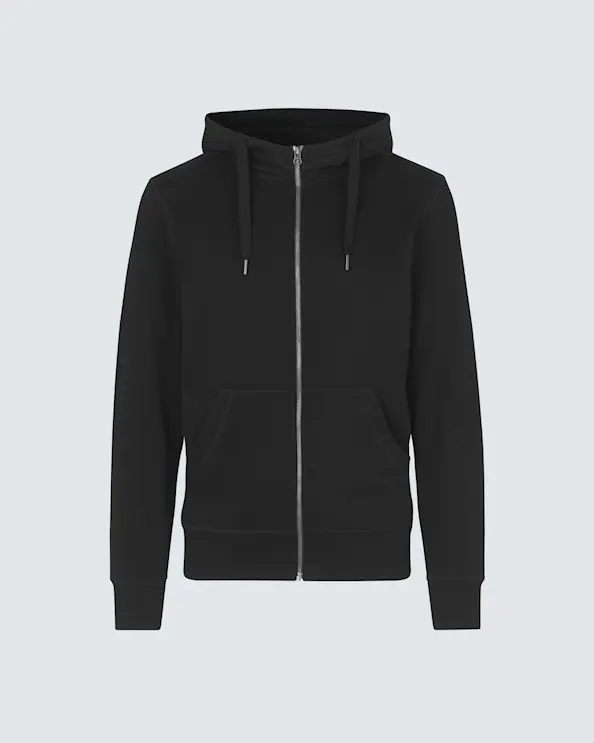 ID Identity Core Hoodie Zip Herr Svart