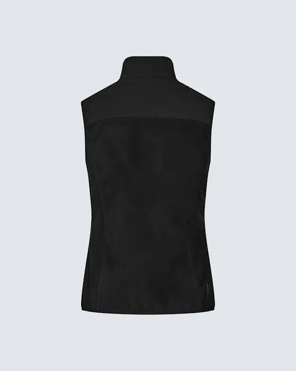 ID Identity Fleeceväst bonded Dam Svart