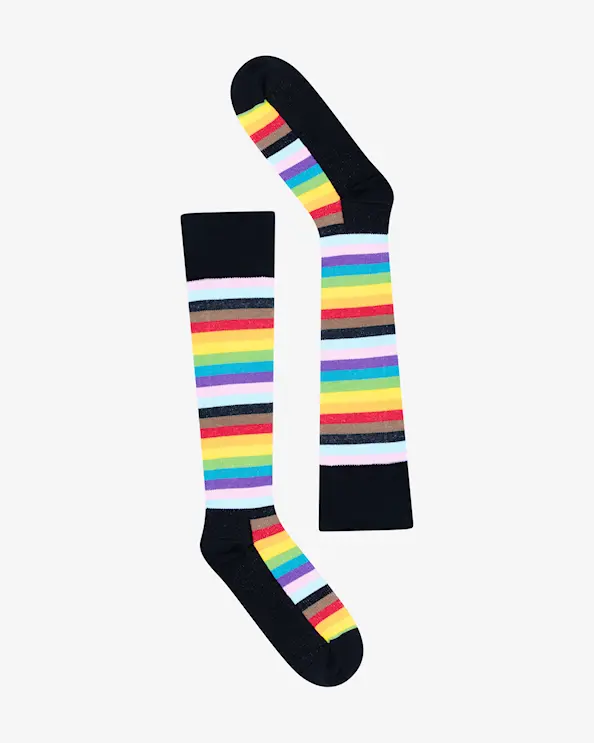 Tukisukat Livia Raidallinen